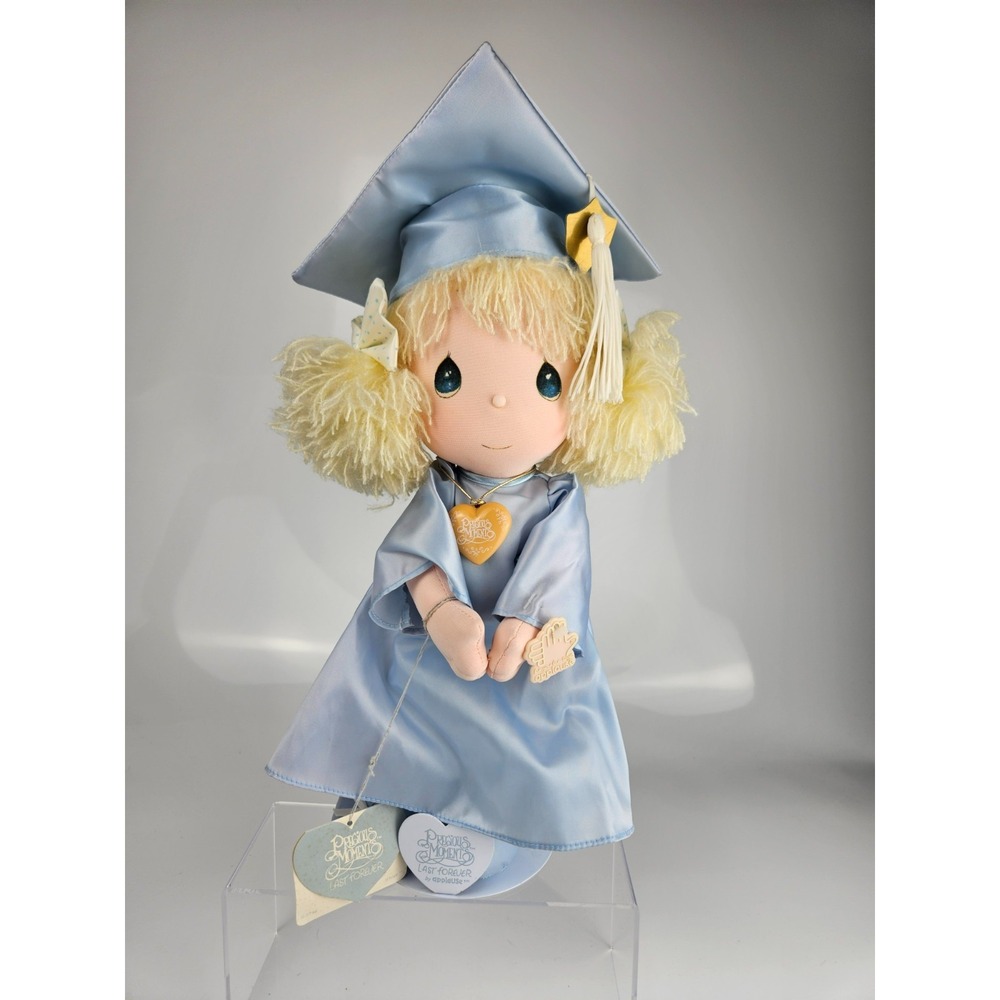 Precious Moments Last Forever Graduation Doll Applause‎ w/Stand